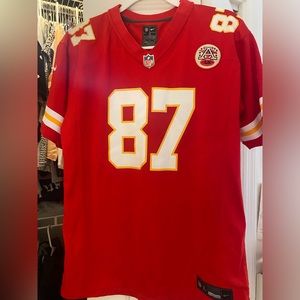 Youth XL Travis Kelce Kansas City Home Jersey